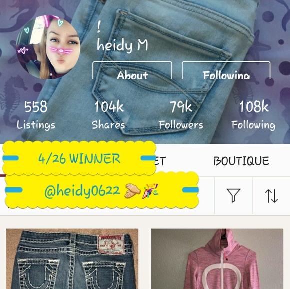 DAILY FOLLOW GAME●NEW WINNERS ANNOUCED● - Picture 7 of 8